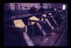 Thumbnail photo of blubbering stands in the seal plant.