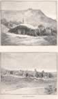 Thumbnail photos of sod dwellings or Barrabarras, historic pictures.
