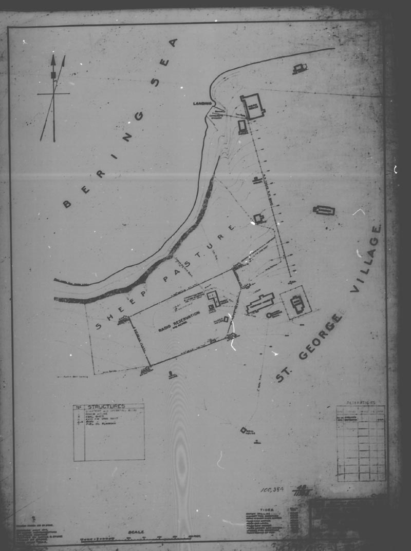 Map of the former naval radio complex.