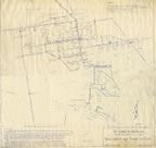 Thumbnail survey drawing of St. George Village and its water and sewer systems.