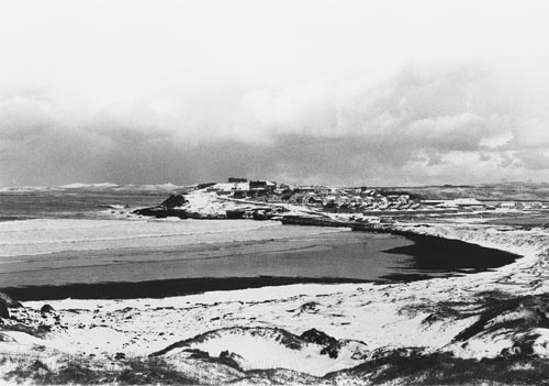 Photo of St. Paul Village from Zoltoi Sands.