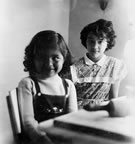 Thumbnail photo of two schoolgirls, Clara Prokopiof Melovidov and Jeannie Prokopiof Melovidov.