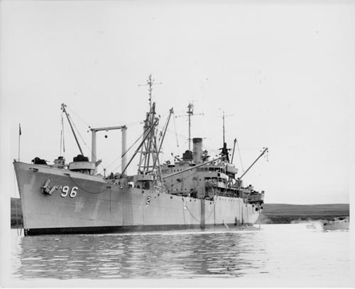 Photo of ship "U.S.S. Mathews".