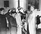 Thumbnail photo of wedding ceremony of Nekifer Sr and Platonida Kochutin.
