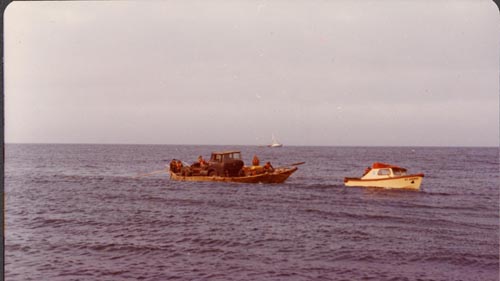 Photo of two boats.
