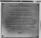 Thumbnail photo of National Historic Landmark plaque at Lukanin Rookery.