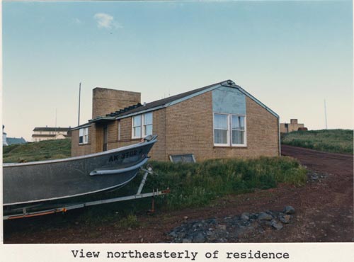 Photo of northeasterly view of Cottage E.
