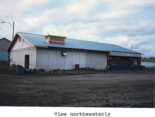 Photo of northeasterly view of former Alaska dormitory.