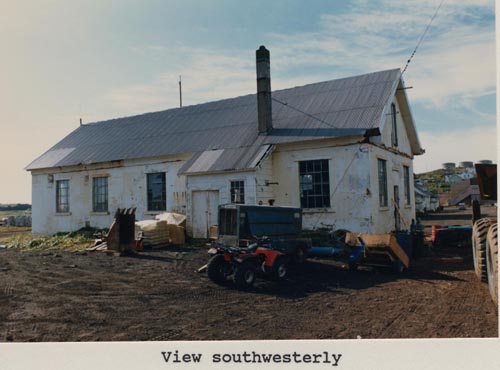 Photo of southwesterly view of the Electrical Shop.