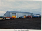 Thumbnail photo of northwesterly view of the Combine Shop.