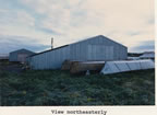 Thumbnail photo of northeasterly view of the Combine Shop.