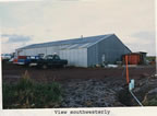 Thumbnail photo of southwesterly view of the Combine Shop.
