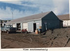 Thumbnail photo of southwesterly view of the five car garage.