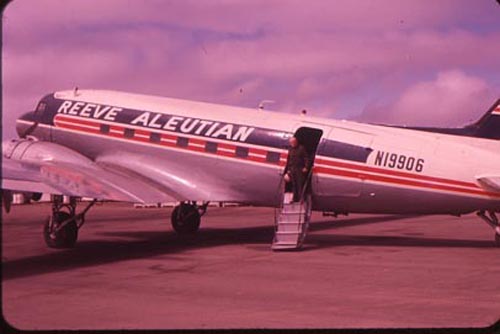 Photo of Reeve Aleutian airplane.