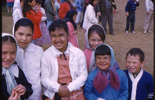 Photo of children at community picnic.