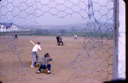 Photo of baseball game.