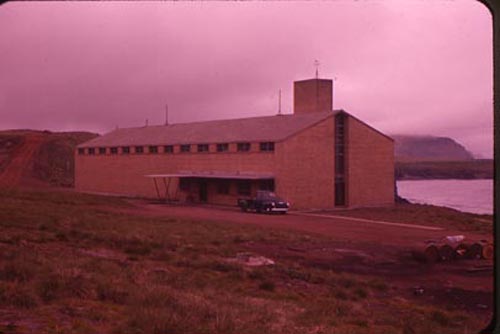 Photo of government office and store (now Tanaq building).