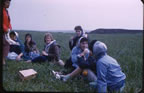 Thumbnail photo of teenage girls on a picnic.