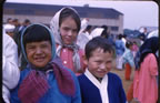 Thumbnail photo of children Anna Kochutin, Hannah Melovidov, and Jimmy Rourdukofsky.