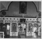 Thumbnail photo of the interior of the Russian Orthodox Church.