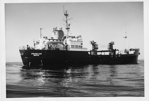 Photo of ship "Pribilof".