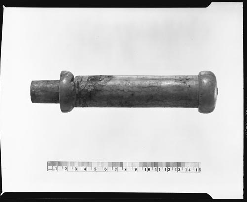 Photo of unknown cylindrical object.