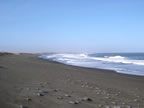 Thumbnail photo of the beach at Lukanin Bay.