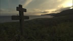 Thumbnail photo of silhouette of a cross at Garden Cove.