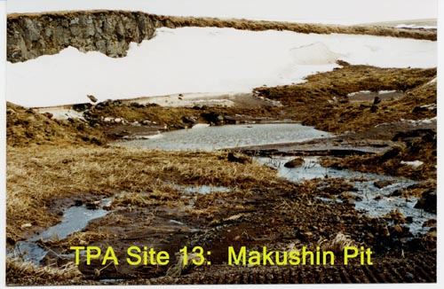 Photo of Makushin Pit.