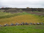 Thumbnail photo of view of Tract 42 at the St. Paul Landfill from the northeast showing heavy equipment in the background.
